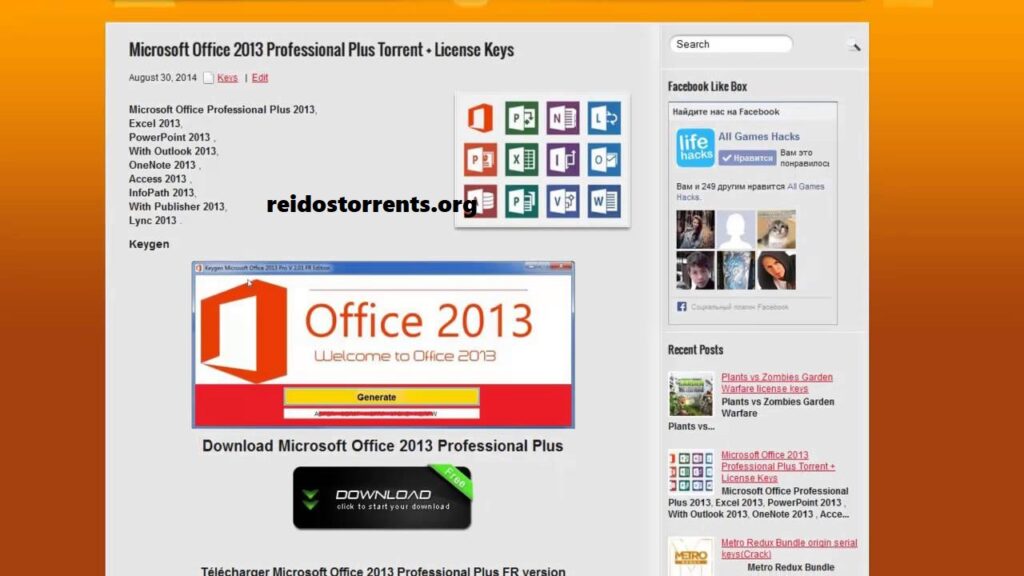 download office 2013 crackeado torrent